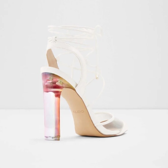 Aldo Women's Heels Fereira (White) - Picture 7 of 10